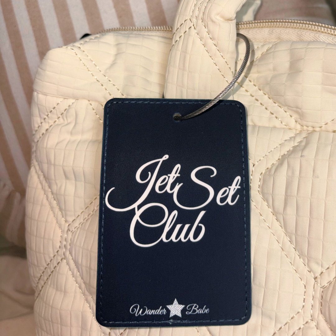Jet Set Club Luggage Tag