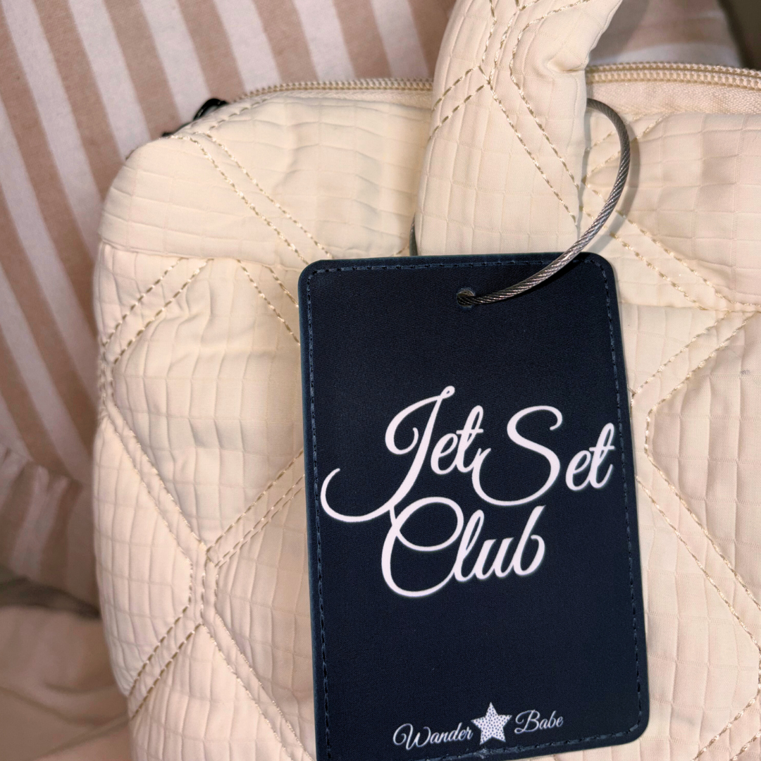 Jet Set Club Luggage Tag